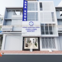 Thiết kế nội thất phòng khám nha khoa Châu Long diện tích 38m² 